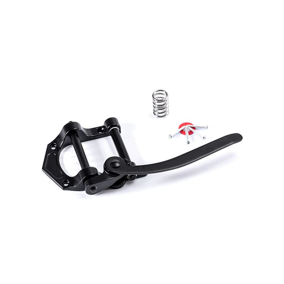 Guitar Tremolo Vibrato Bridge Tailpiece Archtop Compatible With Sg Es335 Lp Electric Guitar Universal (Black) 4714078976087