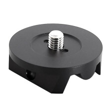 Soportes Adaptadores de Telescopio para TríPode con Cabeza de Bola , Cabezal de CáMara DSLR, Accesorios para Telescopio AstronóMico, Negro