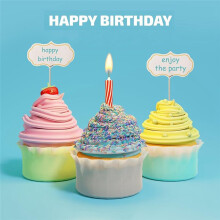 50 StüCk Tafel-Cupcake-Topper Picks Charcuterie Board Buffet-Etiketten LebensmittelanhäNger Blanko-Zahnstocher-Flagge Vorspeisenschilder B