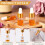 100 Pcs Glass Dropping Bottles  Essential Oil Dropper Bottles Empty Sample Vials with Cap Tiny Storage Jars 3 Ml 4