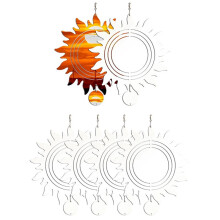6 Stuks 8 Inch Sublimatie Windspinner Blanks voor Binnen- en Buitendecoraties en Perfect voor Vrouwen, Moeder, Vrouw Cadeau