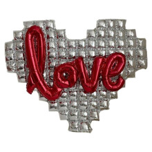 Fondo en Forma de CorazóN Globo de Papel de Aluminio para Pared Globos con Letras de Amor para Fiesta de Bodas Feliz DíA de San ValentíN D