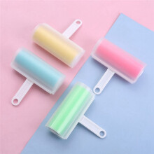 Rouleau à Peluches Bleues, Lavable et RéUtilisable pour le Nettoyage Domestique, Portable, pour VêTements, Poils D'Animaux, Rouleau Collant
