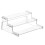 Acrylic Risers Display Stand, Cupcake Holder, Perfume Organizer Stand, Display Shelf for Figures and Collection 1
