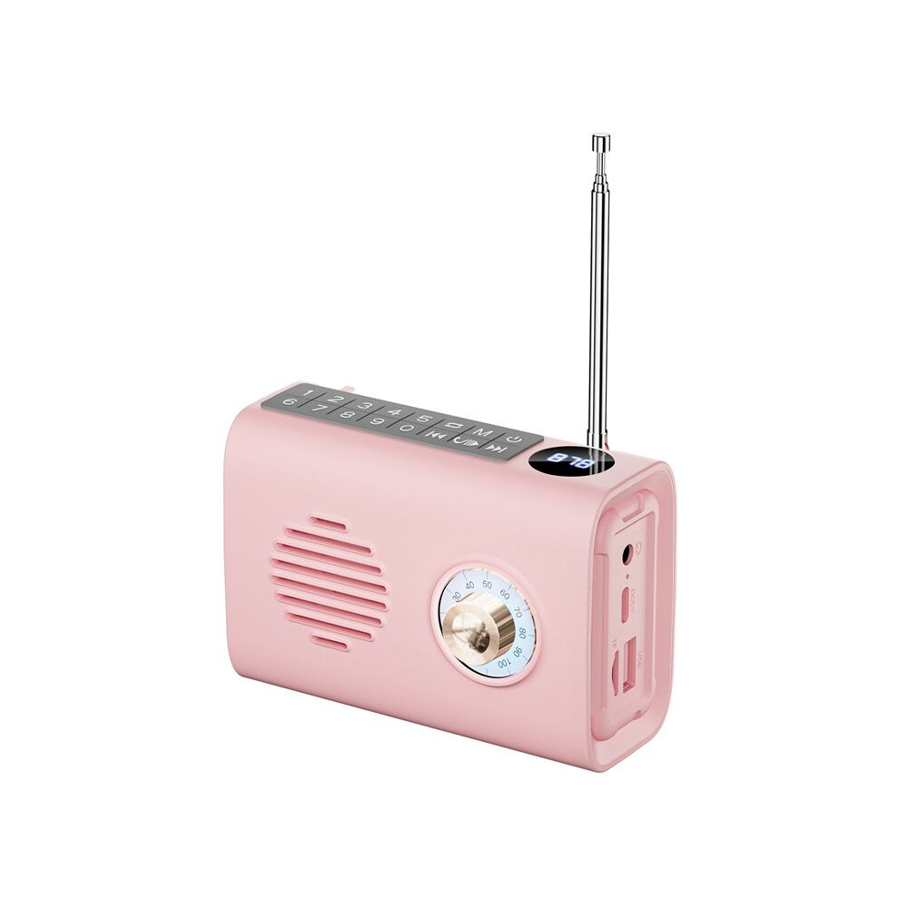 Portable Fm Radio Outdoor Solar Radio Speaker With Colorful Support Handsfree Call -B Light 4712562040597