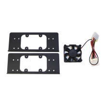 Computer Case Built-in Hard Disk Bracket Metal 3.5Inch Hard Disk Superimposed Expansion Can Be Installed Cooling Fan