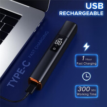 NäShåRtrimmer för MäN USB-Uppladdningsbar öRontrimmer för NäShåR med LCD-SkäRm Professionellt Trimningsverktyg-A