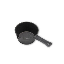 Gietijzeren Dippan Ronde Dippan voor Buiten BBQ-Picknick 9,5 cm