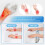 Cloud Wrist Rest Pad Kit Keyboard Wrist Rest Mouse Wrist Rest Memory Foam  Rest for Keyboard Mouse Non-Slip White 9
