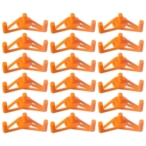 50PCS Plant Branches Bender Training Clips Garden Trainer Clips 360Adjustable Holder for Stress Training Tools Yellow 1