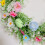 Guirlanda de PáScoa de 13,8 Polegadas com Flores, Barbante, Pendurada em Casa, Interior e Exterior, DecoraçõEs de Parede da Porta da Frente 3