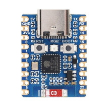 Placa de Desarrollo ESP32 C6 Zero WiFi 6 ESP32 Módulo Procesador Dual Compatible con Módulo WiFi LE de 2,4 GHz