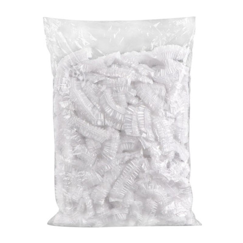 Bonnet de Douche Jetable Élastique Imperméable Forme Bonnet Transparent Beauté Cheveux Bonnet de Douche
