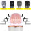 400Pcs Disposable Microphone Cover,Handheld Microphone Windscreen for Karaoke KTV Recording Studio White 7