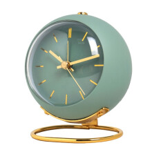 Sveglie, Piccolo Orologio da Scrivania Dal Design Semplice Retroilluminato con Luce Notturna, Silenzioso, Senza Ticchettio, Alimentato un Batteria,