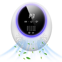 Ozone Machine Odor Removal for Home & Pets, Portable Generator with 10,000mAh Battery, Eliminator Home,Closet White