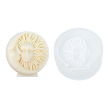 Sun Goddess Candle Silicone Mold Moon Goddess Face Candle Silicone Mold Soap Cake Chocolate Mold Resin Gypsum Mold
