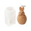 3D Eggshell Rabbit Silicone Candle Mold, Easter Animal Aromatherapy Plaster Resin Handmade Soap Baking Tool 3