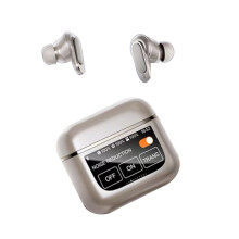 TWS 5.3 Auricolare In-Ear V8 Touch Screen A Colori Auricolare Sportivo con Cancellazione del Rumore Wireless,B