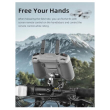 Supporto per Bici Compatibile con 4 Pro/ Air 3 Supporto per Morsetto per Bici con Telecomando RC2/RC Accessori per Supporto da Ciclismo
