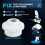 Pool Jet Nozzles SP1419D Directional Flow Hydrostream Return Jet Fitting,Adjustable 3/4 Inch Opening Rotating Eyeball 3