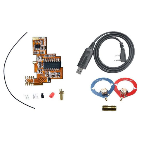 SI4732 FPC Modification Module+Antenna+Programming Cable for Quansheng K5K6  Shortwave Reception/Dual Antenna Solution