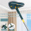 Telescopic Triangular Mop Self-Twisting Water Triangular Extended Mop Hands-Free Lazy Tool Rotating Household Cleaning 3