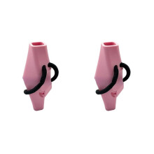 Bike Flower Vase for Handlebars, Funny Bike Handlebar Vase Decorations, Funny 3D Printed  Bike Accessories Riding B