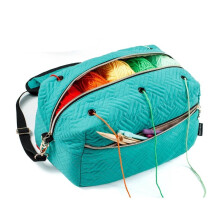 Crochet Bag Organizer Knitting Bag Yarn Storage Organizer - Yarn Bag for Crocheting - Yarn Holder for Crochet
