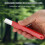 Portable Quick Sharpener, Hand Held Knife Garden Tool Sharpener Stone, Lawn Blade Sharpener (Red,6Pcs) 7