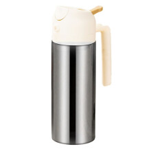 Oil Dispenser Oil Sprayer Stainless Steel Olive Oil Dispenser Bottle Sprayer Pour Food-Grade Oil Sprayer Bottle,A