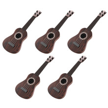 Brown Children'S Guitar Ukulele Beginner'S Instrument Toddler Guitar  Size Classical Ukulele