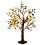 1pc 24LED Simulation Tree Light Holiday Shaped Tree Light Various Activity Scene Decoration Luminous Tree Black 1