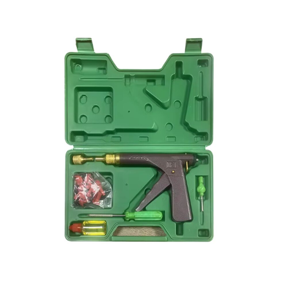 Auto Bike Repair Tire Plug Kit Portable Puncture Plug Motorcycle Vacuum Tire Repair Tool Car Tire Block Air Leaking Kit 4712443580303