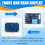 Xh-M203 Full Automatic Water Level Controller Pump  Module Ac/ 12V Relay Sensors 5