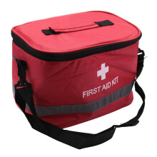 Außen Erste Hilfe Kit Sport Camping Tasche Hause Medizinische Notfall Überleben Paket Rot Nylon Auffallende Kreuz Symbol Umhänge Tasche
