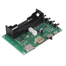 XH-A150 Lithium Battery Digital Power Amplifier Board 5W+5W Mouth Power DIY Small Speaker Rechargeable for Android