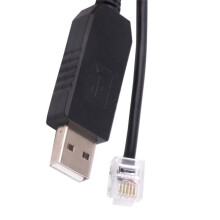 USB To Rj11 Rj12 6P4C Adapter Serial Control Cable EQMOD Cable for Az- Mount Pc Connect for Hand Control Cable,1.8M