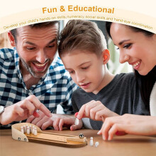 -Bowlingspiel-Set, Tischspiel zum Stressabbau, Kinder-Bowling-Set, Geeignet für die FrüHe Entwicklung der Bildung