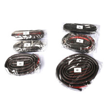 6-Teiliges Gummi-AutotüR-Dichtungsstreifen-Kit Schalldichte GeräUschreduzierung für Model S Whole Car Sealing Trim Tape