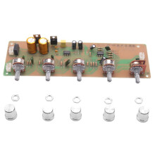 2.0 HIFI AN4558 Preamplificatore Audio Bass Midrange Alti Bilanciamento Preamplificatore Audio Regolabile Scheda Finita con Controllo del Tono