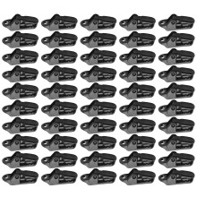 50 Piezas de Clips de Lona de Vela Que Aseguran la Abrazadera con un Fuerte Agarre de Bloqueo para Acampar al Aire Libre, Carpas, Toldos, Kit de