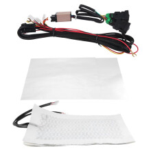 4PCS Car Heater 12V Heated Heating Pads with 2 Dial 5 Level for Prado RAV4 REIZ Yaris
