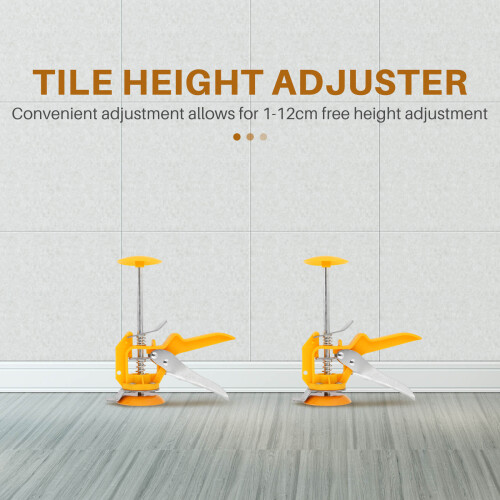 2Pcs Tile Leveling System Leveler Wall Tile Paving Locator Tool Clip Floor Installation Tile Alignment Tools 2