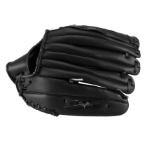 Utomhussport 2 FäRger Baseballhandske SoftbollträNingsutrustning HöGerhand för Vuxen Kvinna TåG,Svart 12,5 Tum