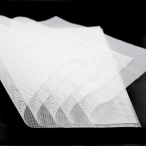 10PCS Non Stick Silicone Dehydrator Sheets, 14 X 14 Inch Bread Silicone Screen Mesh Mat for Fruit Dryer Dumpling 2