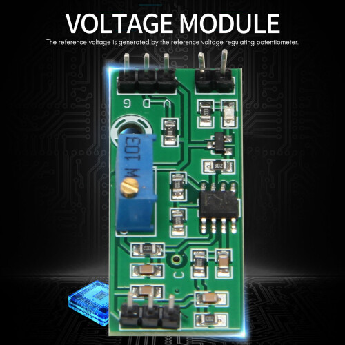 3Pcs LM393 3.5-24V Voltage Comparator Module with LED Indicator High Level Output Analog Comparator Control 2