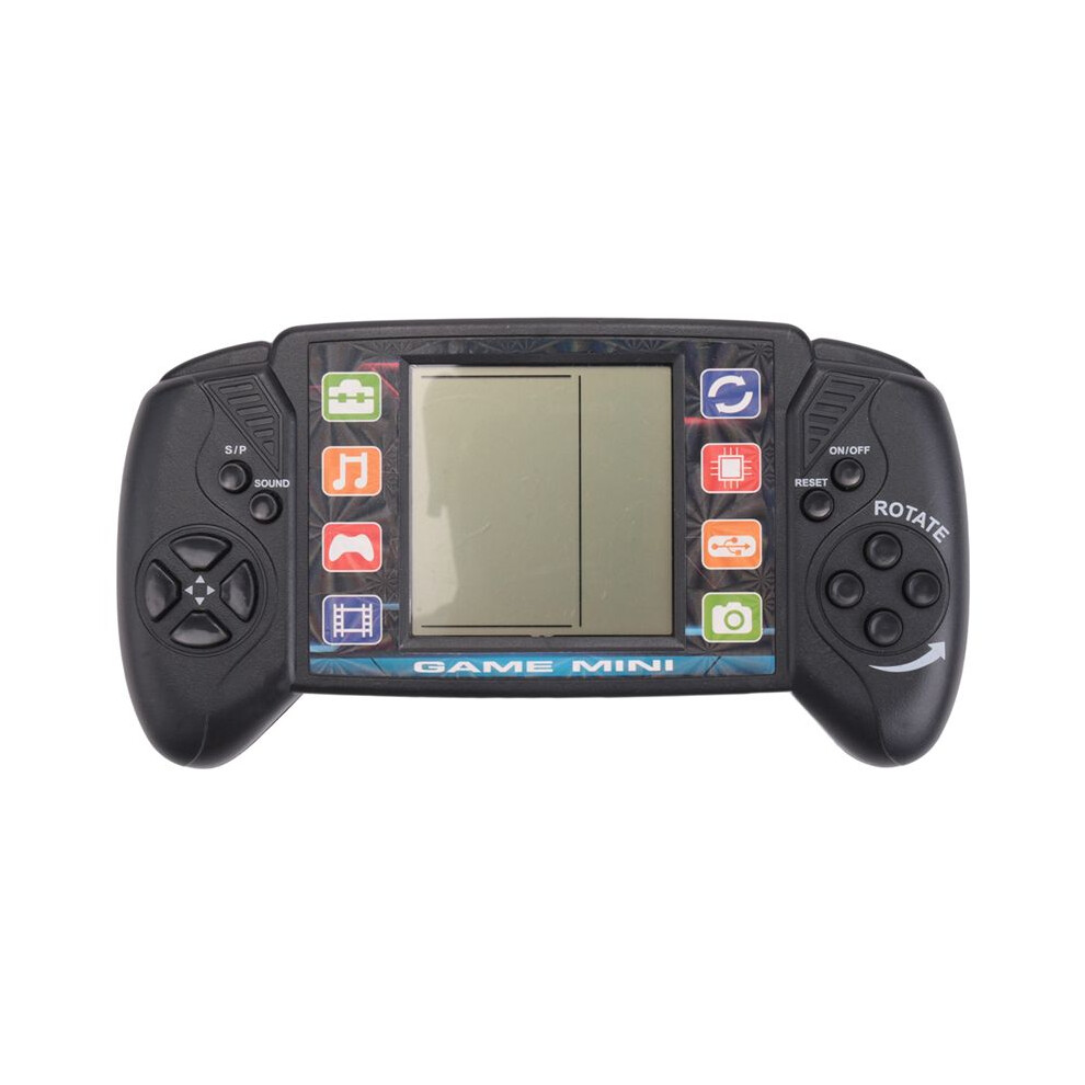 Pocket Handheld Video Game Console 3.5In Lcd Portable Brick Game Player With Built-In 23+26 Games (Black) Black 4711212644970
