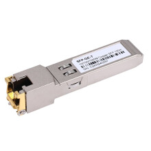 SFP Modul RJ45  Gbic 10/100/1000 Anschluss SFP Kupfer RJ45 SFP Modul Gigabit Ethernet Port 1 StüCk