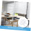 30Pcs Vertical Blind Stem Replacement White Stems for Vertical Window Blind Vertical Blind Carrier Stem 2